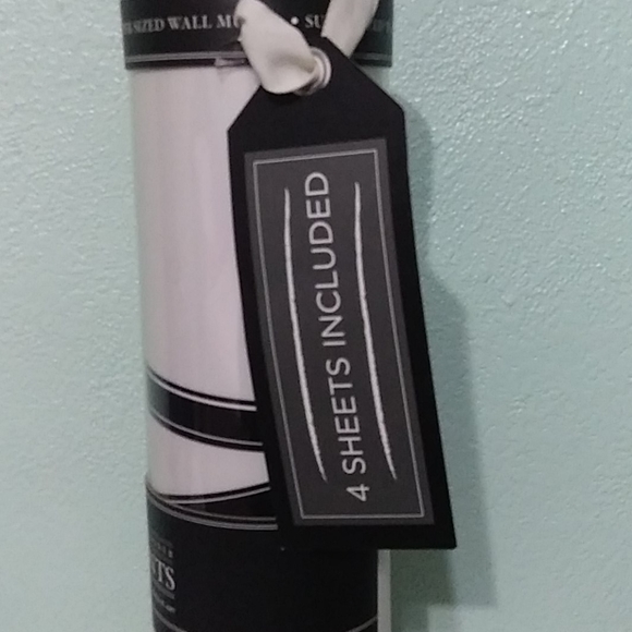 Designer Black Poppy XL Wall Accents NIB - Picture 8 of 10